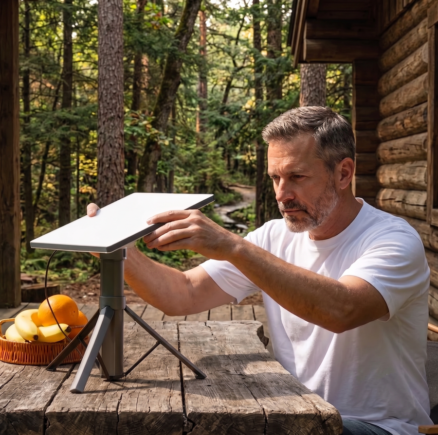 The Veteran's Tactical Starlink Mini Off-Grid Setup | Saunyoto