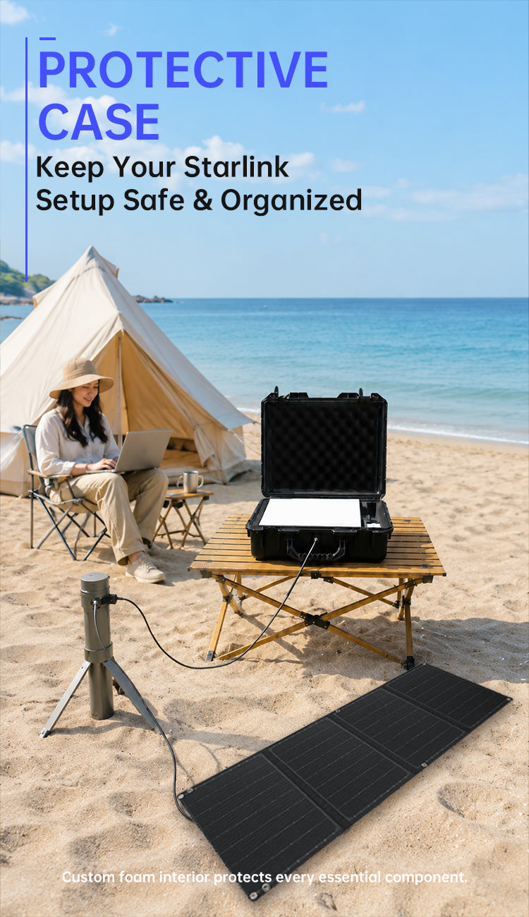Saunyoto Hard Carrying Case for Starlink Mini