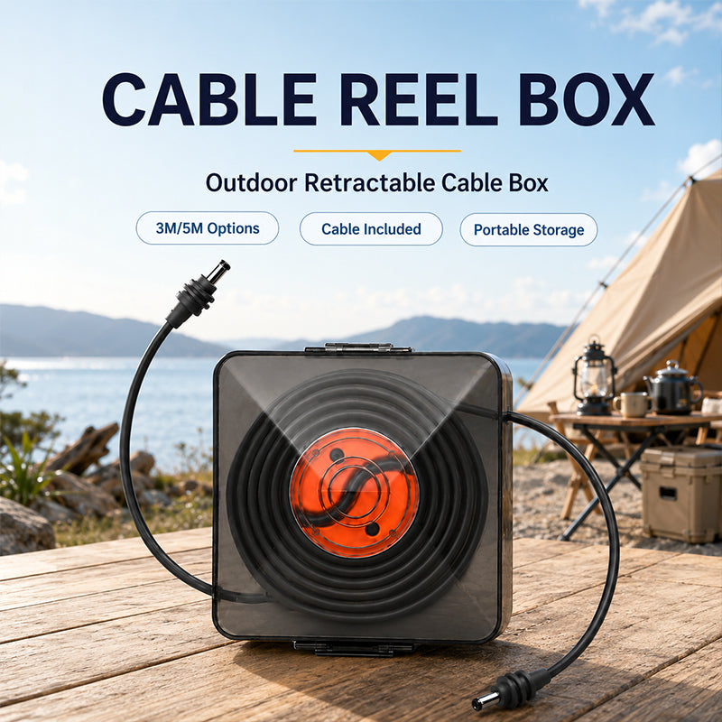 Saunyoto Tangle-Free DC Cable Organizer for Starlink  (3m/5m)